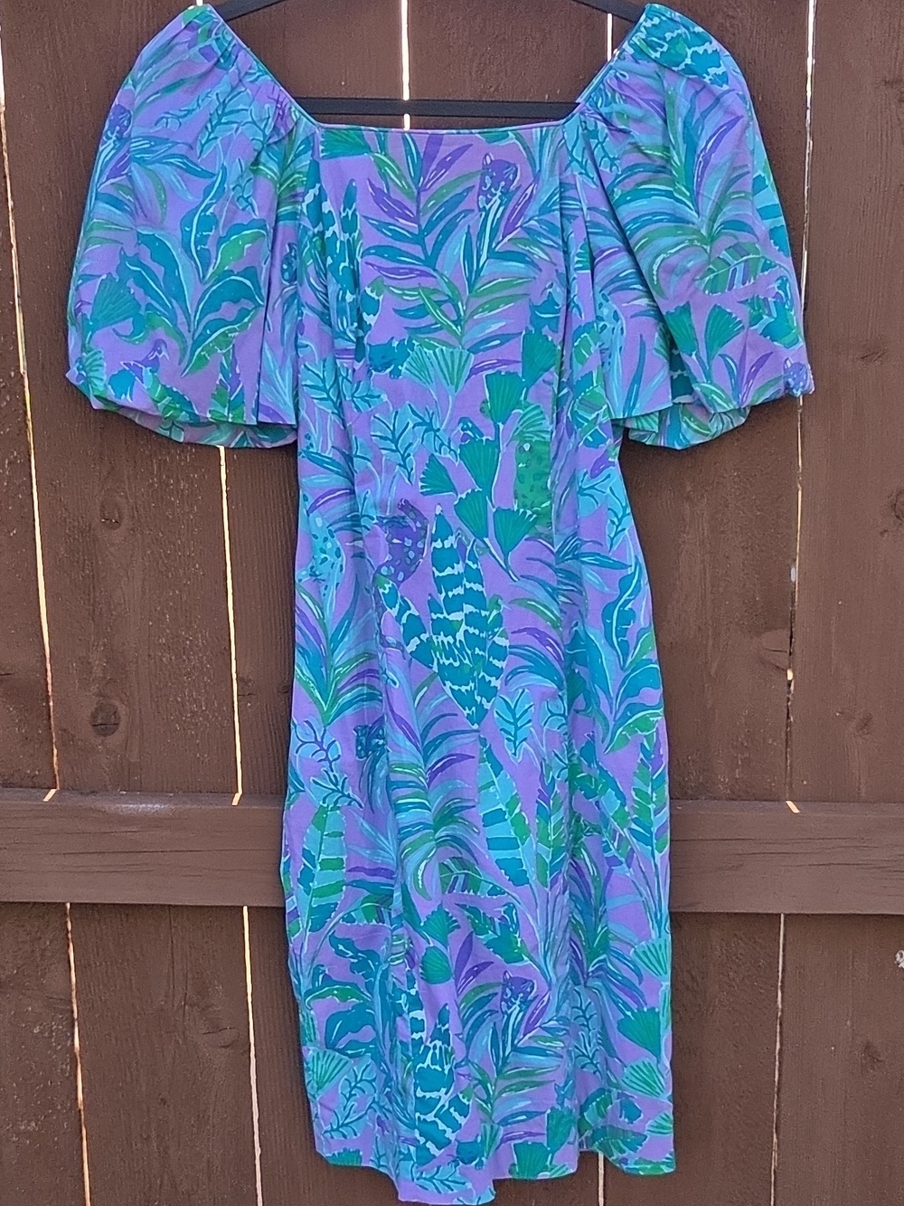 Lilly Pulitzer Tropical Puff Sleeve Maxi Dress – Women's | MSRP $298